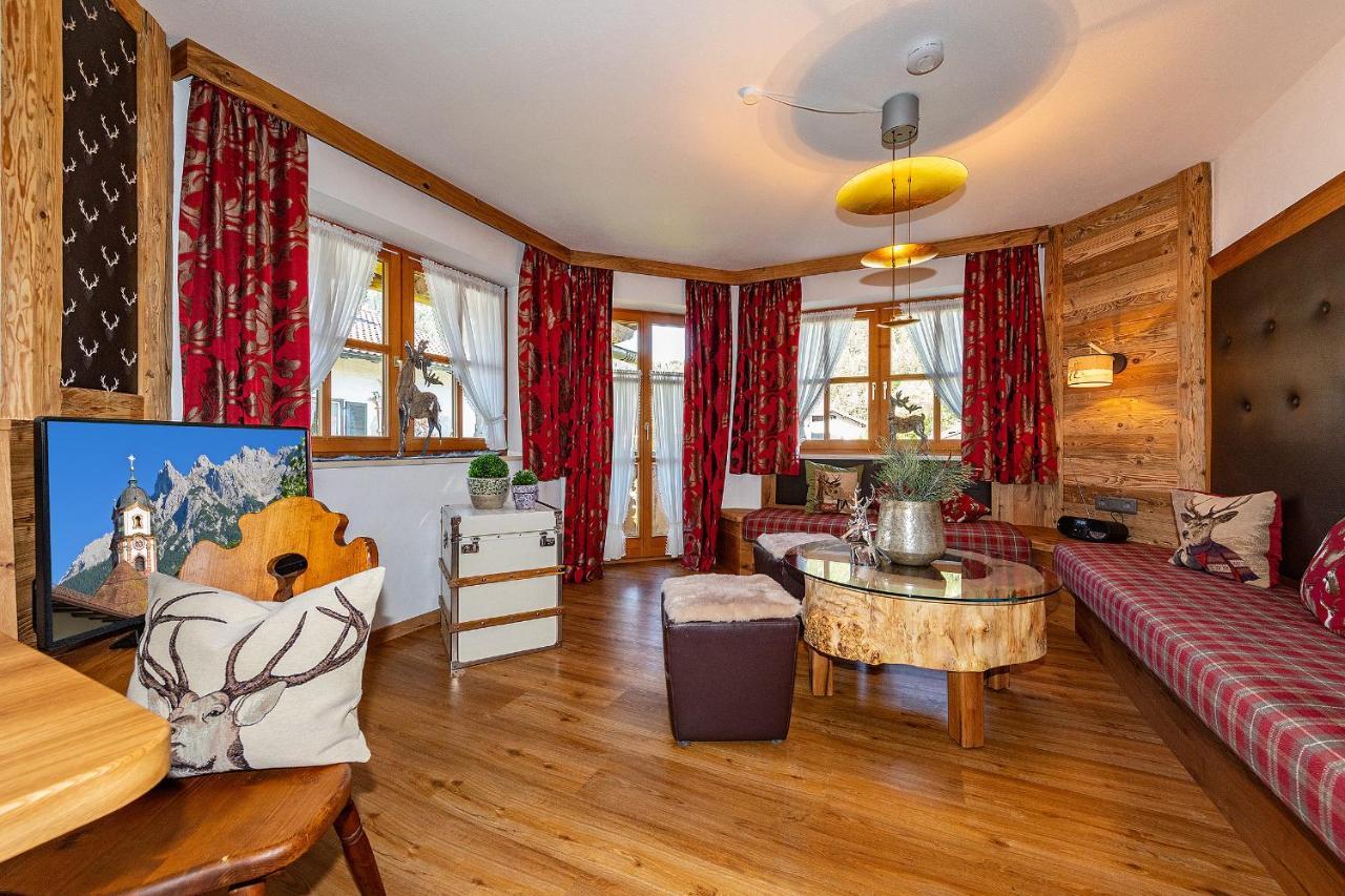Ferienhaus Alpenblick Mittenwald Exterior foto