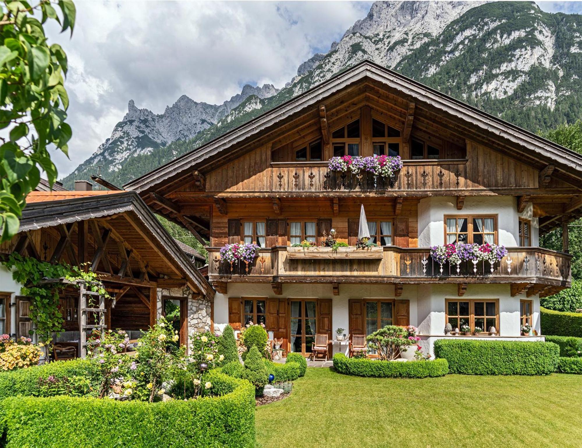 Ferienhaus Alpenblick Mittenwald Exterior foto